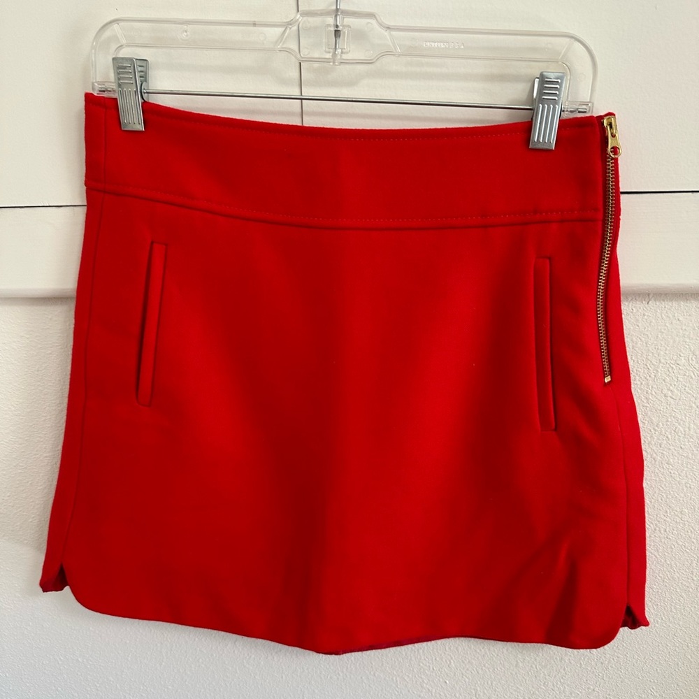 Red wool mini!